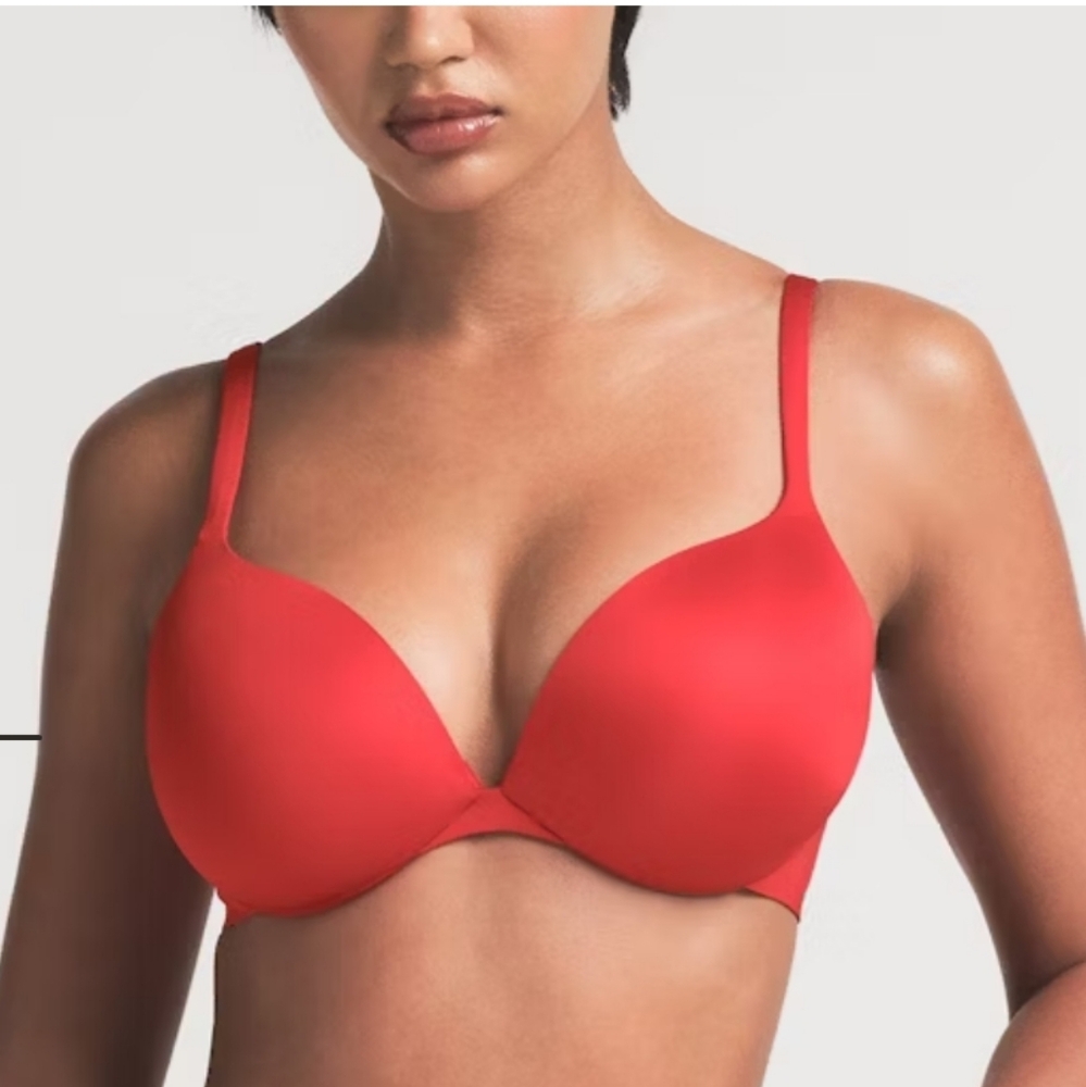 SKIMS Push-up  Bra 32 DDD New Red